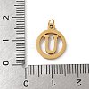 304 Stainless Steel Charms
with Jump Ring LS-STAS-R001-02G-U-3