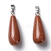 Synthetic Goldstone Pendants G-F707-06-2