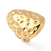 Ocean Themes 304 Stainless Steel Open Cuff Rings for Women LS-RJEW-K293-02C-G-2