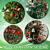 Acrylic with Plastic Christmas Candy Beading Set DIY-SC0026-81C-5