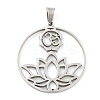 Non-Tarnish 304 Stainless Steel Pendants STAS-Z076-18P-1