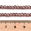 Baking Paint Glass Pearl Bead Strands HY-Q003-3mm-92-4