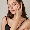Natural Freshwater Pearls Beaded Link Bracelets BJEW-I314-133-5