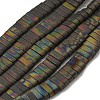 Electroplated Non-magnetic Synthetic Hematite Beads Strands G-C106-B01-05A-1
