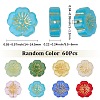 60Pcs Transparent Glass Beads GLAA-SC0003-06-2