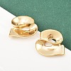 304 Stainless Steel Nuggets Stud Earrings EJEW-K268-75G-1