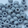 Opaque Acrylic Beads OACR-WH0025-06N-1