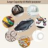 2Pcs 2 Styles PU Leahther Cosmetic Zipper Bags AJEW-CN0003-42B-4