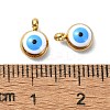 Ion Plating(IP) Real 18K Gold Plated 201 Stainless Steel Charms STAS-L024-020G-04-3