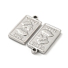 Non-Tarnish 304 Stainless Steel Pendants STAS-L022-210P-2
