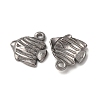 Ocean 304 Stainless Steel Pendants STAS-P406-16A-P-2