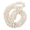 Handmade Imitate Austrian Crystal Faceted Rondelle Glass Beads X-G02YI0P3-4