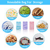 40Pcs 4 Styles Rectangle Plastic Yin-Yang Resealable Packaging Bags ABAG-TA0001-23C-9