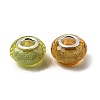 Faceted Resin European Beads RESI-C063-01E-2