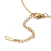 Mother's Day 304 Stainless Steel Ma Ma Link Chains Bracelets for Women BJEW-Q335-01A-G-3