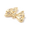 Brass Micro Pave Cubic Zirconia Pendants LS-KK-D283-03G-2