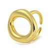 Brass Cuff Rings for Women RJEW-E294-02G-03-1