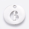 Non-Tarnish 304 Stainless Steel Pendants STAS-F233-06-P-1
