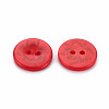 2-Hole Resin Buttons BUTT-N018-015-2
