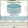 Polyester Ribbons SRIB-WH0011-404B-2