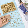 400Pcs CCB Plastic Tube Bails CCB-SC0001-28KC-3