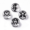 Transparent Acrylic Beads TACR-N010-002B-2