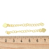 Rack Plating Brass Chain Extender FIND-T071-16G-02-3