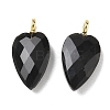 Natural Obsidian Pendants GG-CBA9F30-01C-1