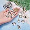 30Pcs 6 Style 304 Stainless Steel Pendant STAS-SZ0002-70P-3