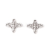 Tibetan Style Alloy Pendants TIBEP-S019-AS-FF-1