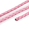 Braided Cowhide Leather Cord NWIR-N005-01D-4mm-3