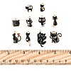 20Pcs 10 Styles Alloy Enamel Pendants ENAM-FP0002-59-2