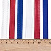 18 Yards 6 Styles Independence Day Polyester & Polycotton Ribbons Sets SRIB-A015-02B-01-3