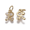 Brass Charms KK-L179-08R-G-2