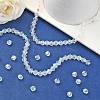 Handmade Glass Faceted Bicone Beads LS-GB6mmC28-AB-6