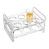 Acrylic Holders for 6 Round Shot Glasses AJEW-WH0473-04-7