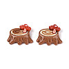 Opaque Resin Decoden Cabochons RESI-N051-10-1