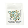 8Pcs 8 Styles Marine Animal 304 Stainless Steel Pendants STAS-FS0002-13-8