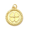 Brass Enamel Pendants KK-I378-20G-B-2