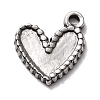 304 Stainless Steel Charms Cabochon Settings for Enamel STAS-B024-09P-1