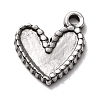 304 Stainless Steel Charms Cabochon Settings for Enamel STAS-B024-09P-1