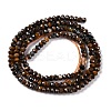 Natural Tiger Eye Beads Strands G-H003-B04-02A-5