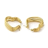 304 Stainless Steel Hoop Earrings for Women EJEW-B054-19G-02-2