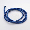 Electroplate Non-magnetic Synthetic Hematite Beads Strands G-J208G-05-2