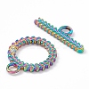 Ion Plating(IP) 304 Stainless Steel Toggle Clasps STAS-G299-03M-2