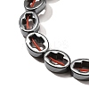 Electroplated Synthetic Non-magnetic Hematite Beads Strands G-L613-Z01-01M-3