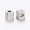 Tarnish Resistant 304 Stainless Steel Beads LS-STAS-F148-5x5-06P-2