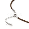 2.5MM Nylon Braided Cord Necklace Making FIND-G095-01P-12-2