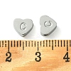 Tarnish Resistant 316L Surgical Stainless Steel Beads STAS-R230-01C-P-1-3