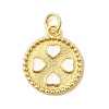Brass Enamel Pendants KK-I378-20G-A-2